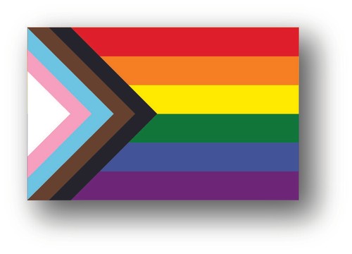 Progress flag new pride lgbtq - flag,