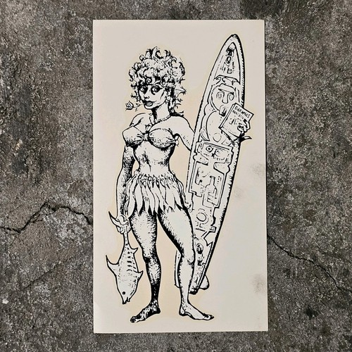 Vintage surf decal 1960 - decal, 1960's